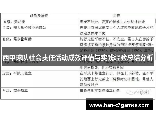 西甲球队社会责任活动成效评估与实践经验总结分析